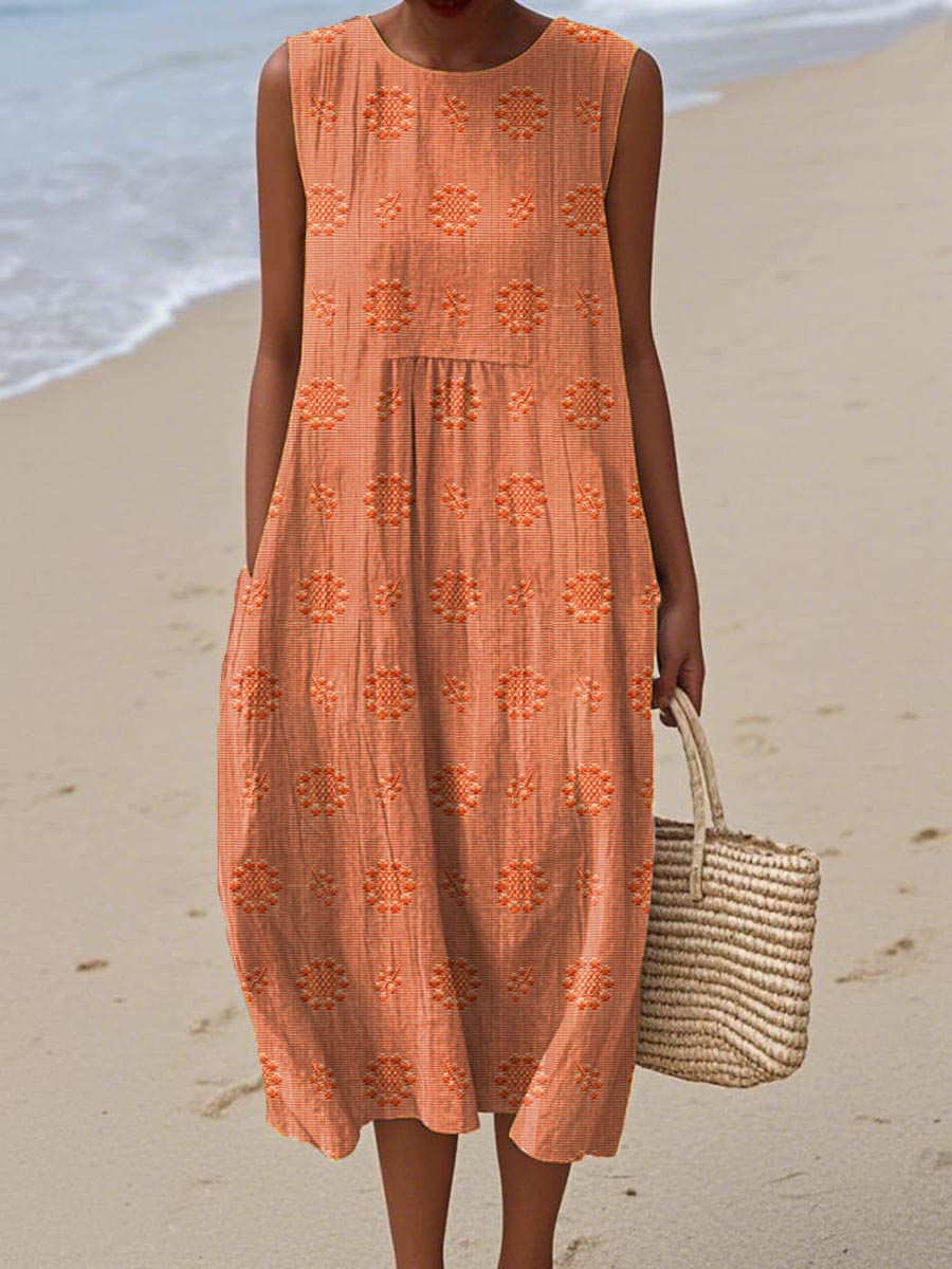 Classic Midi Dress – Comfort and Elegance Combined
