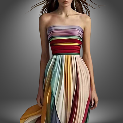 Élise™ Strapless Long Dress