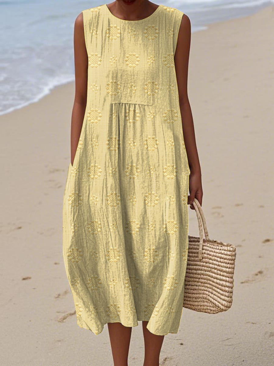 Classic Midi Dress – Comfort and Elegance Combined