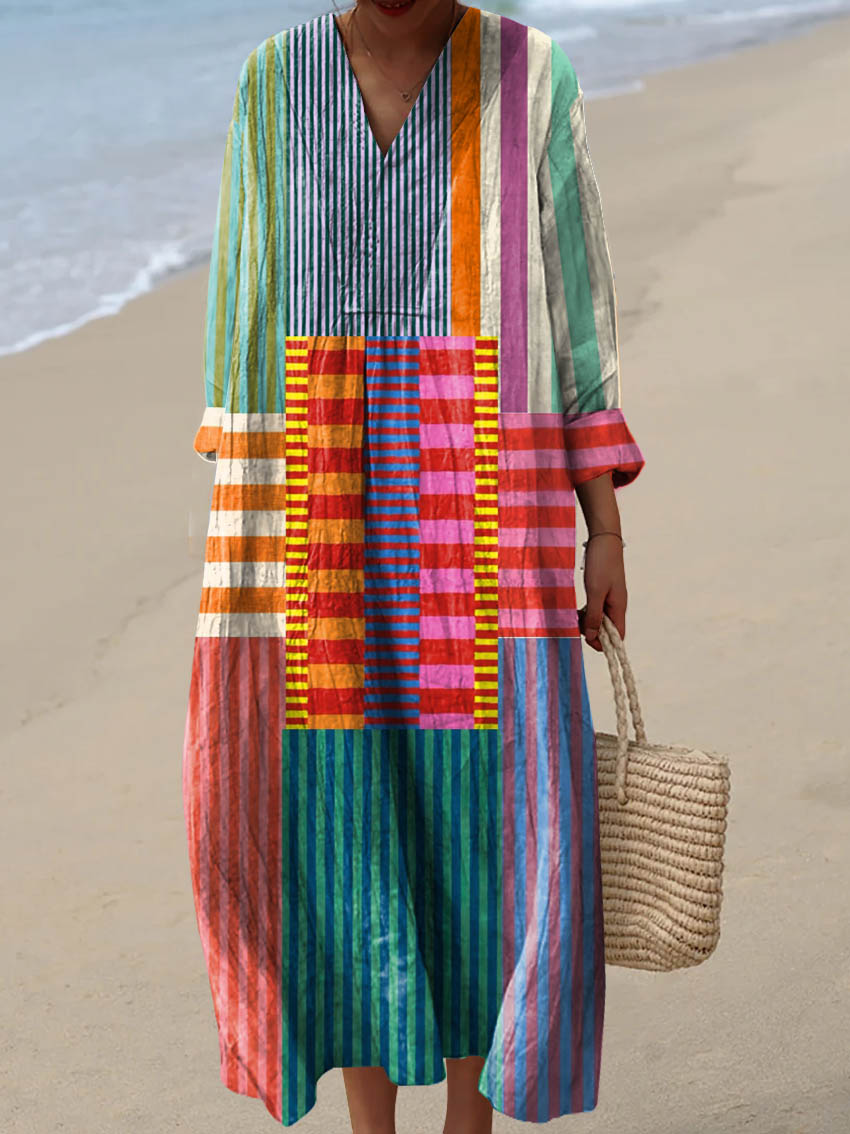 Color Flow Dress – Artful Style, Timeless Appeal