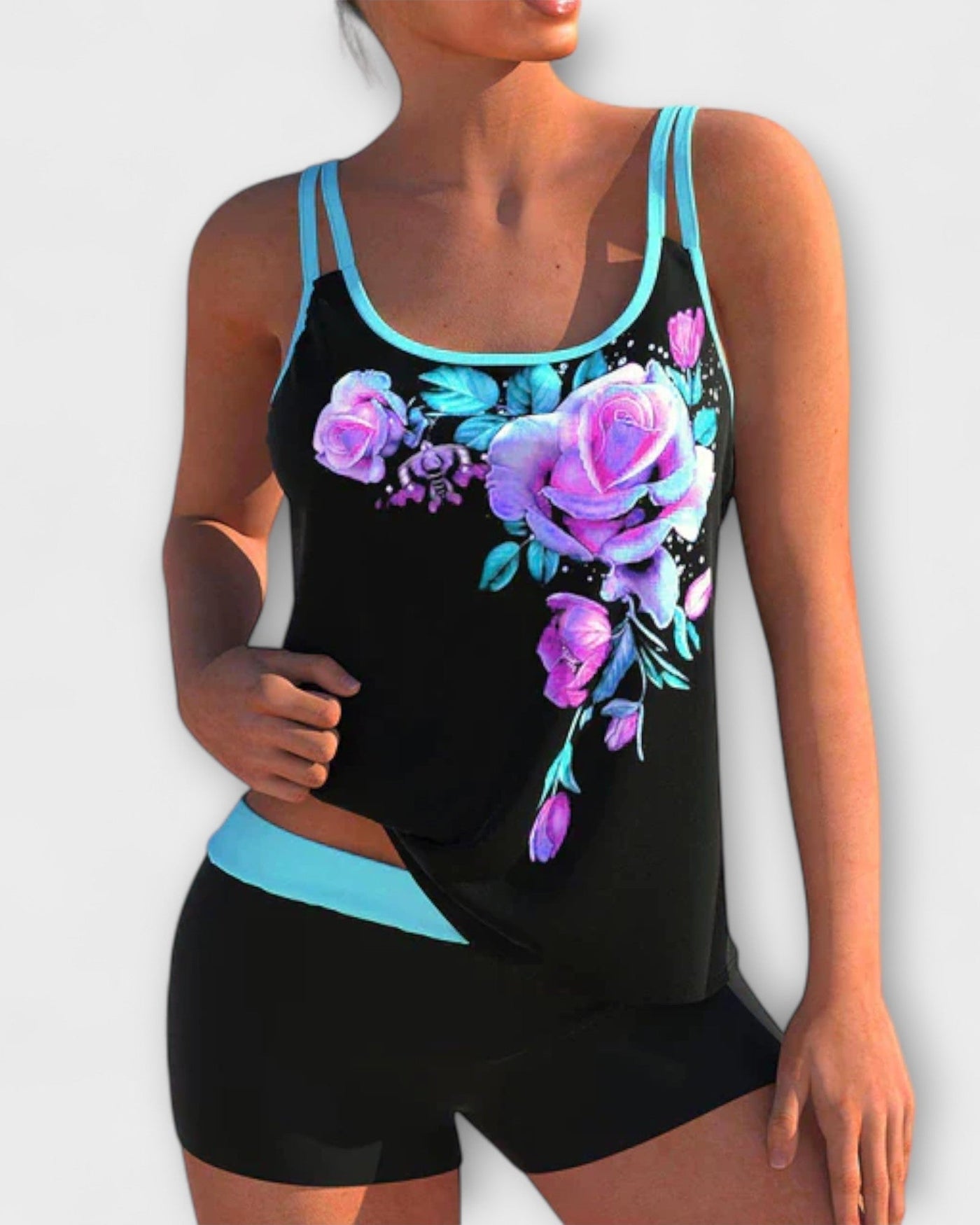 Serena – Bloom Tankini Set