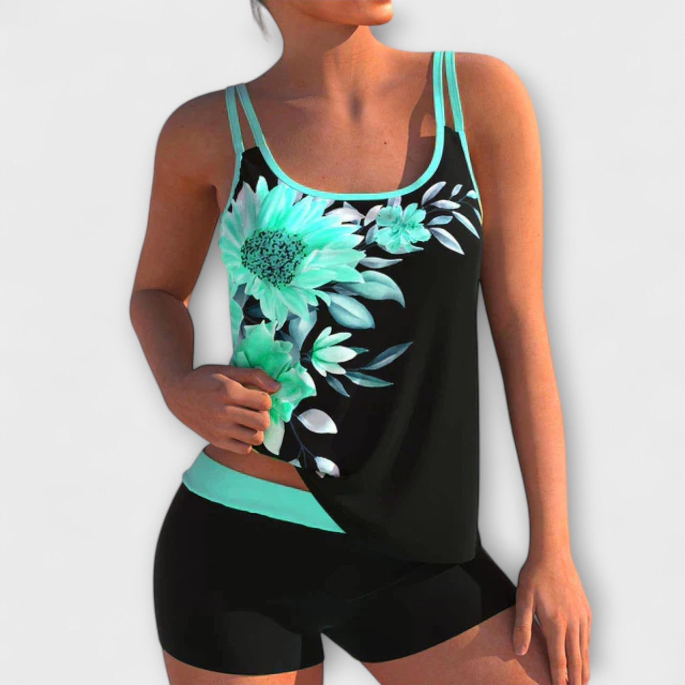 Serena – Bloom Tankini Set
