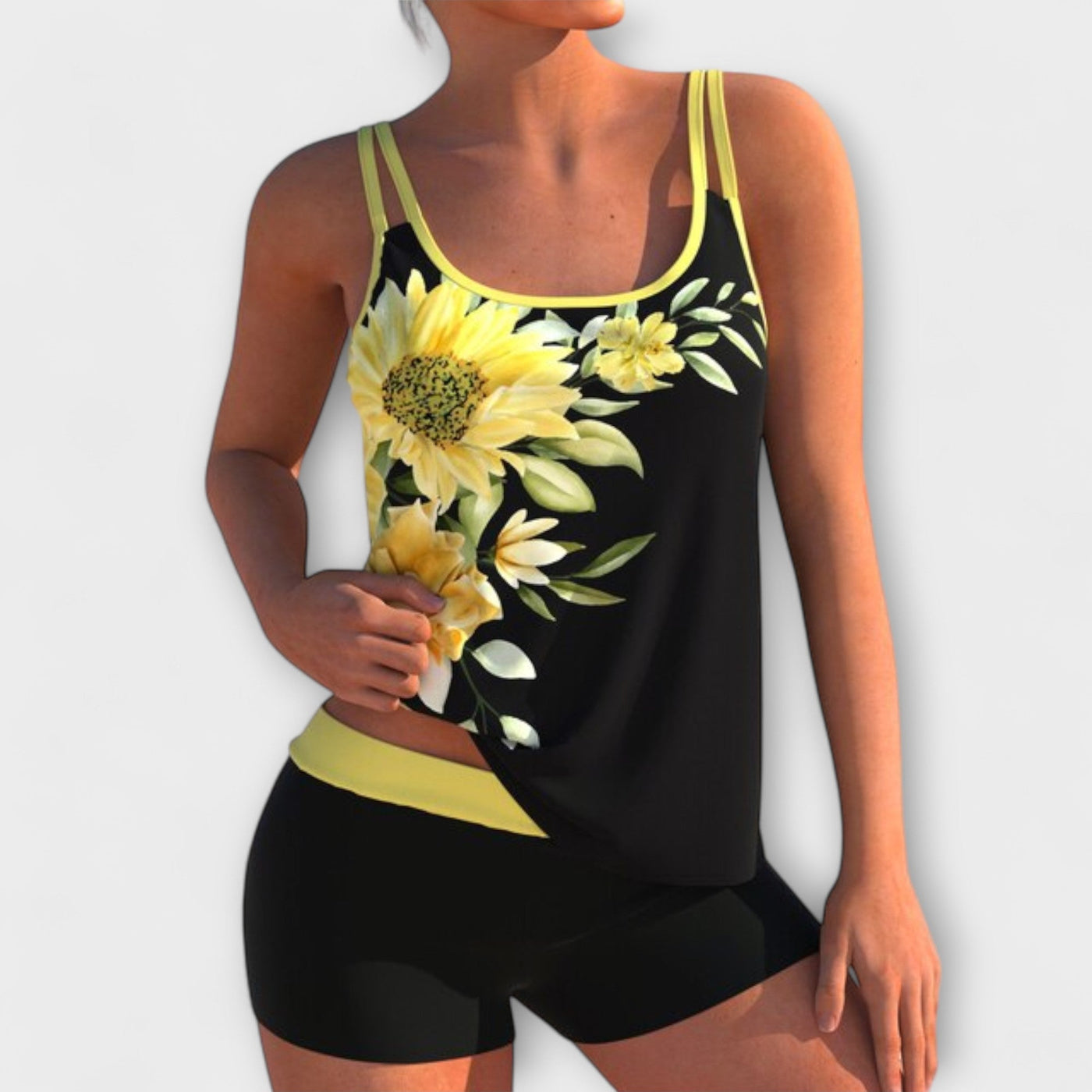 Serena – Bloom Tankini Set