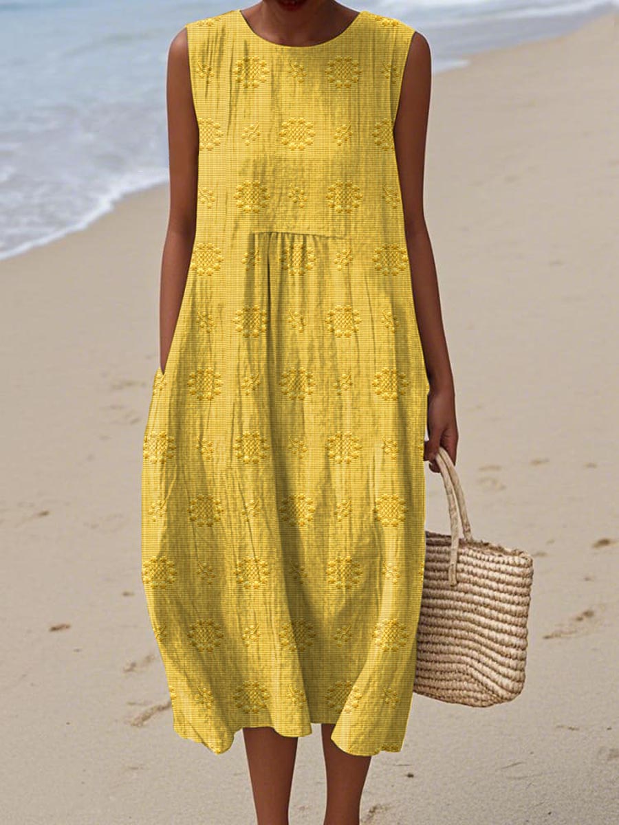 Classic Midi Dress – Comfort and Elegance Combined