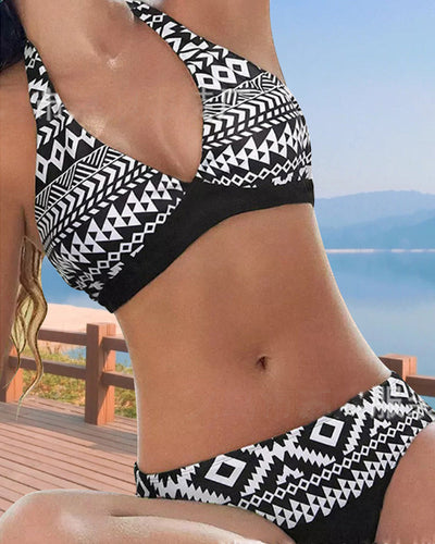 Maya – Boho-Chic Halter Bikini