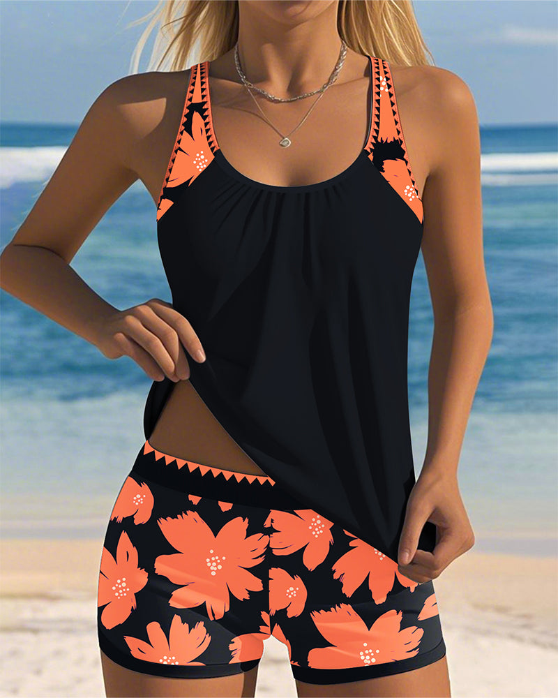 Dahlia – U-Neck Beach Tankini