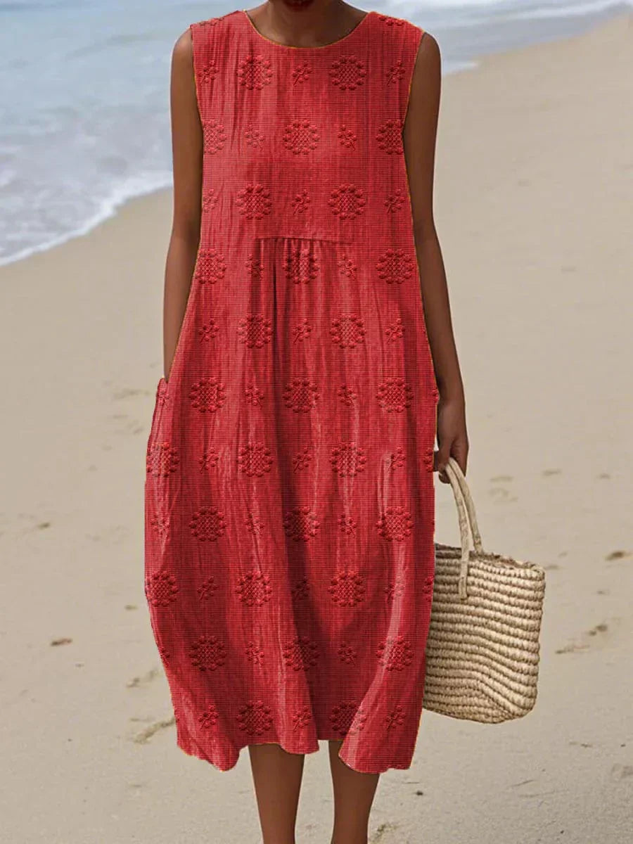 Classic Midi Dress – Comfort and Elegance Combined
