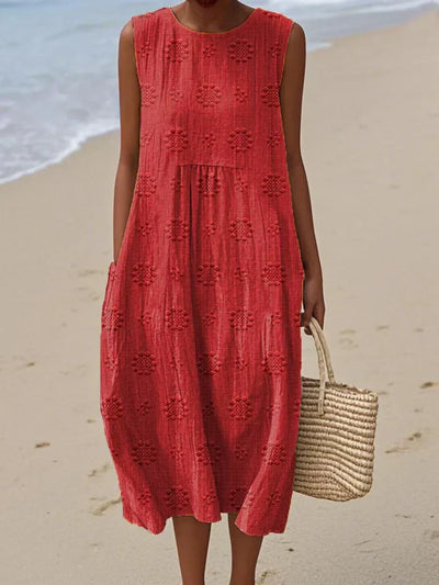 Classic Midi Dress – Comfort and Elegance Combined