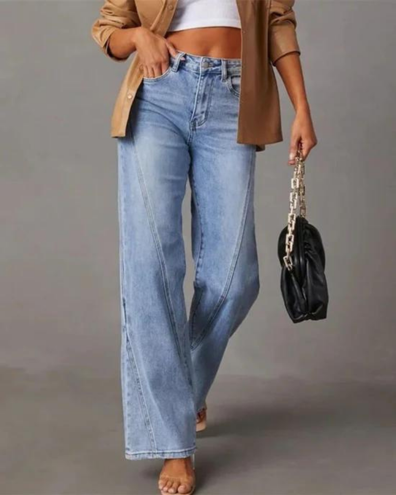 BANIA - WIDE-LEG JEANS