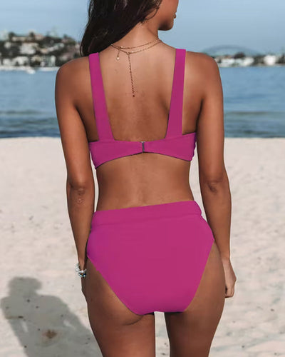 Clara – Classic High-Waist Bikini