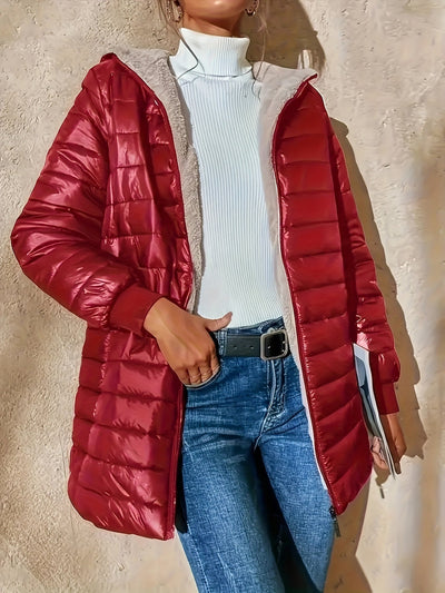 Enrica | Długi płaszcz w stylu casual