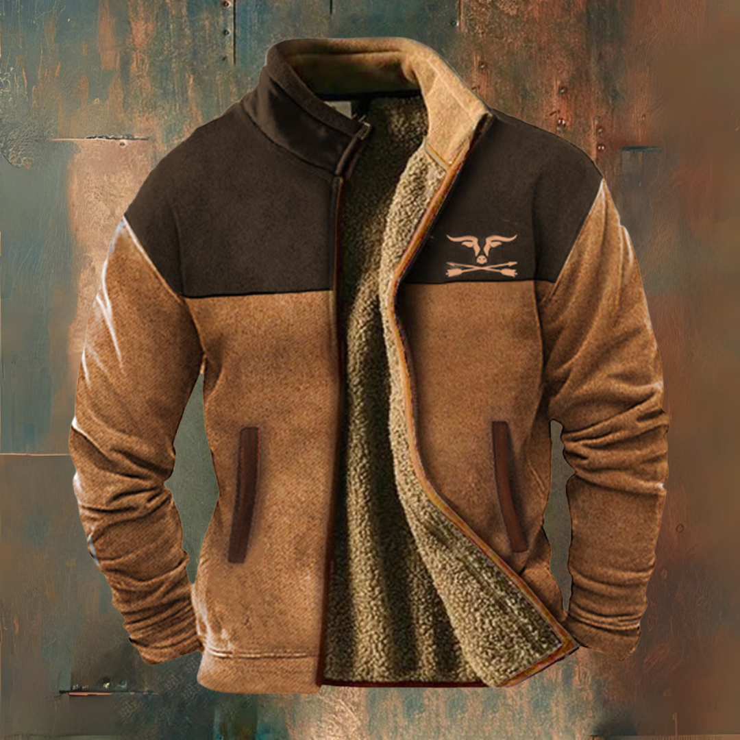 Casual fleece jacket