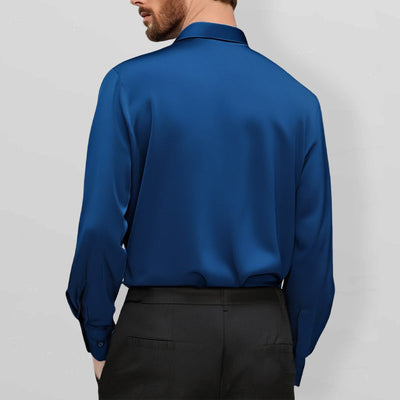 Varenzo | Wrinkle-free stretch shirt for men