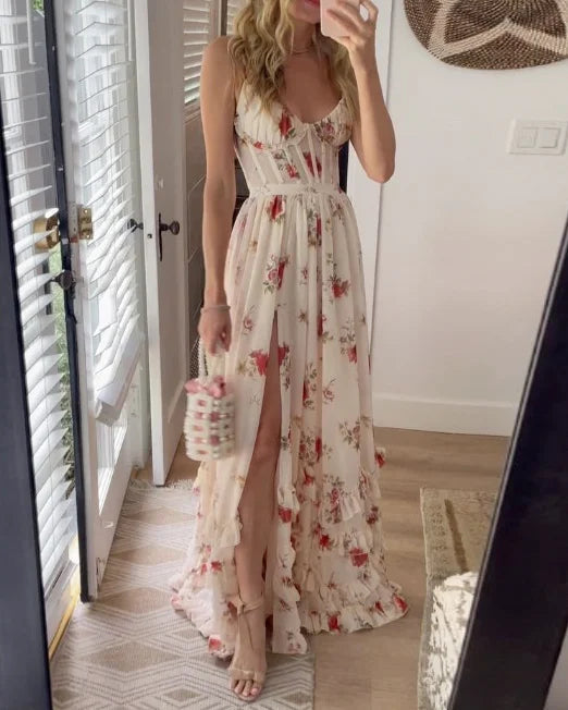 Isabella | Romantic Floral Maxi Dress