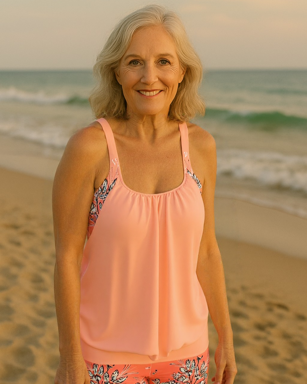 Maya – Floral Breeze Tankini