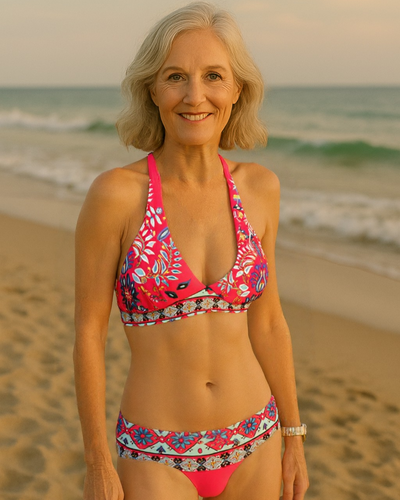 Maya – Boho-Chic Halter Bikini