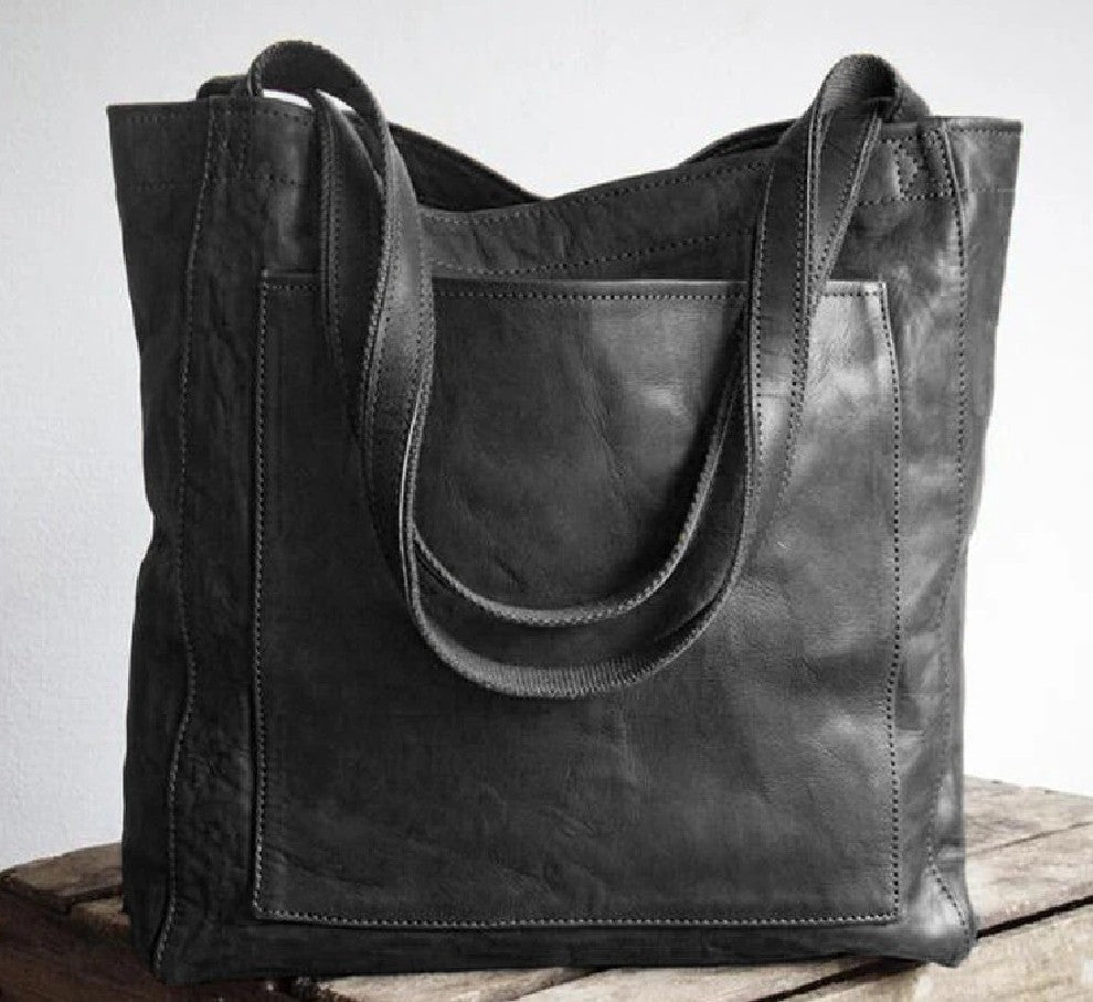 Elysia - Classic Vegan Leather Tote