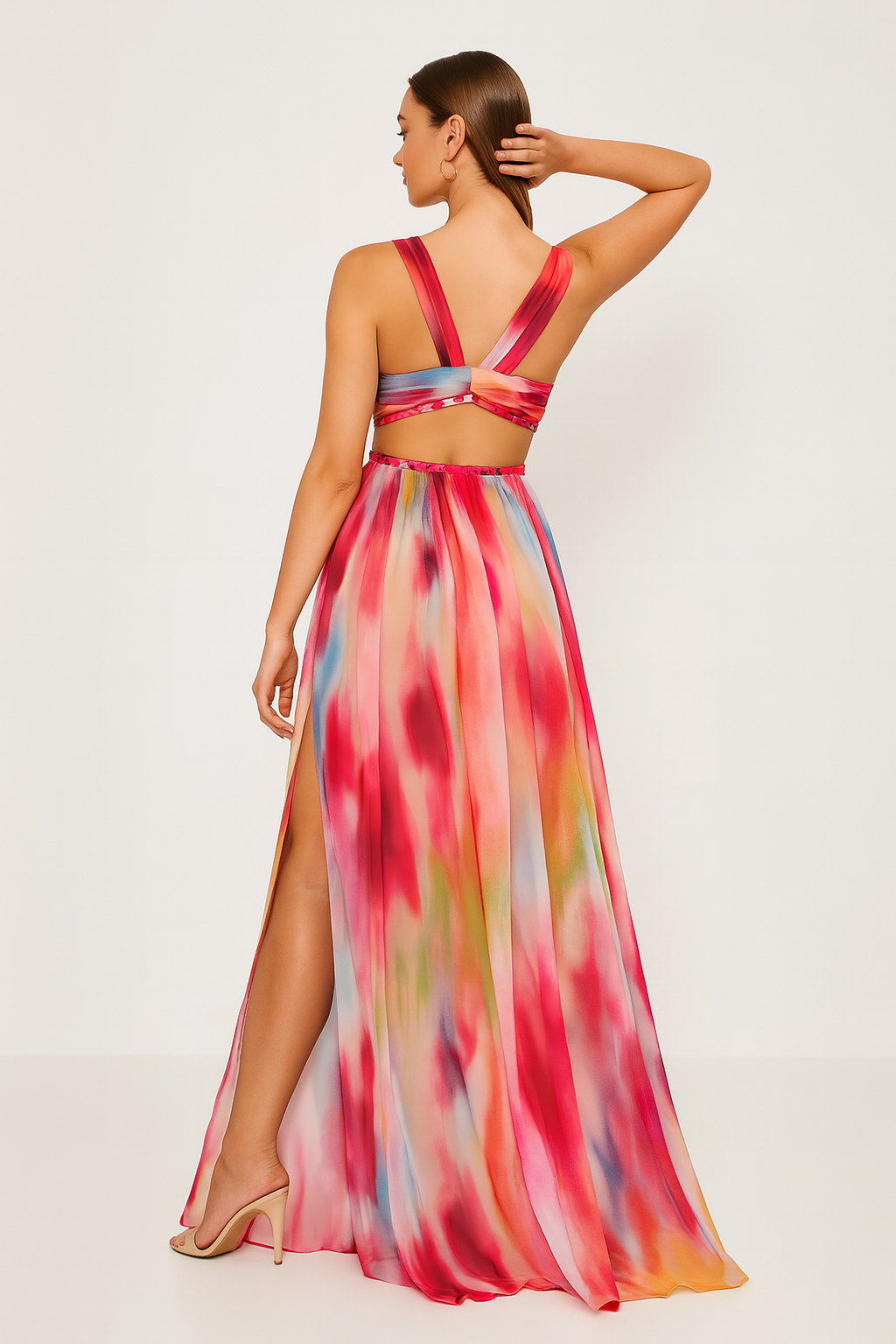 Serena™| Painted Maxi Dress