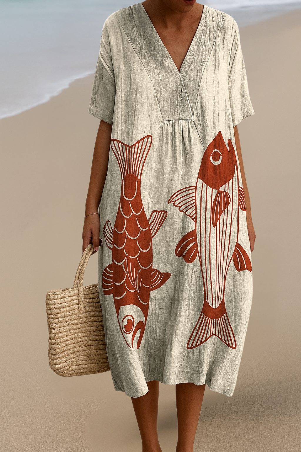 Art-inspired dress – Natural beauty that catches the eye