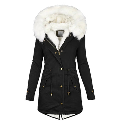 Giulia | Winter coat with faux fur lining