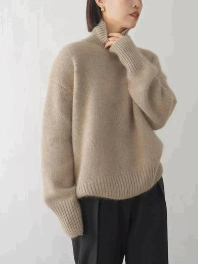 MONIKA | High cashmere collar