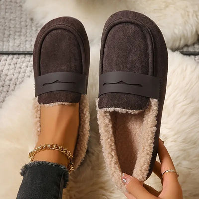 Aria Cozy Fur Loafers