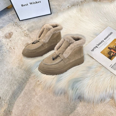 Beau Cozy Suede Winter Boots