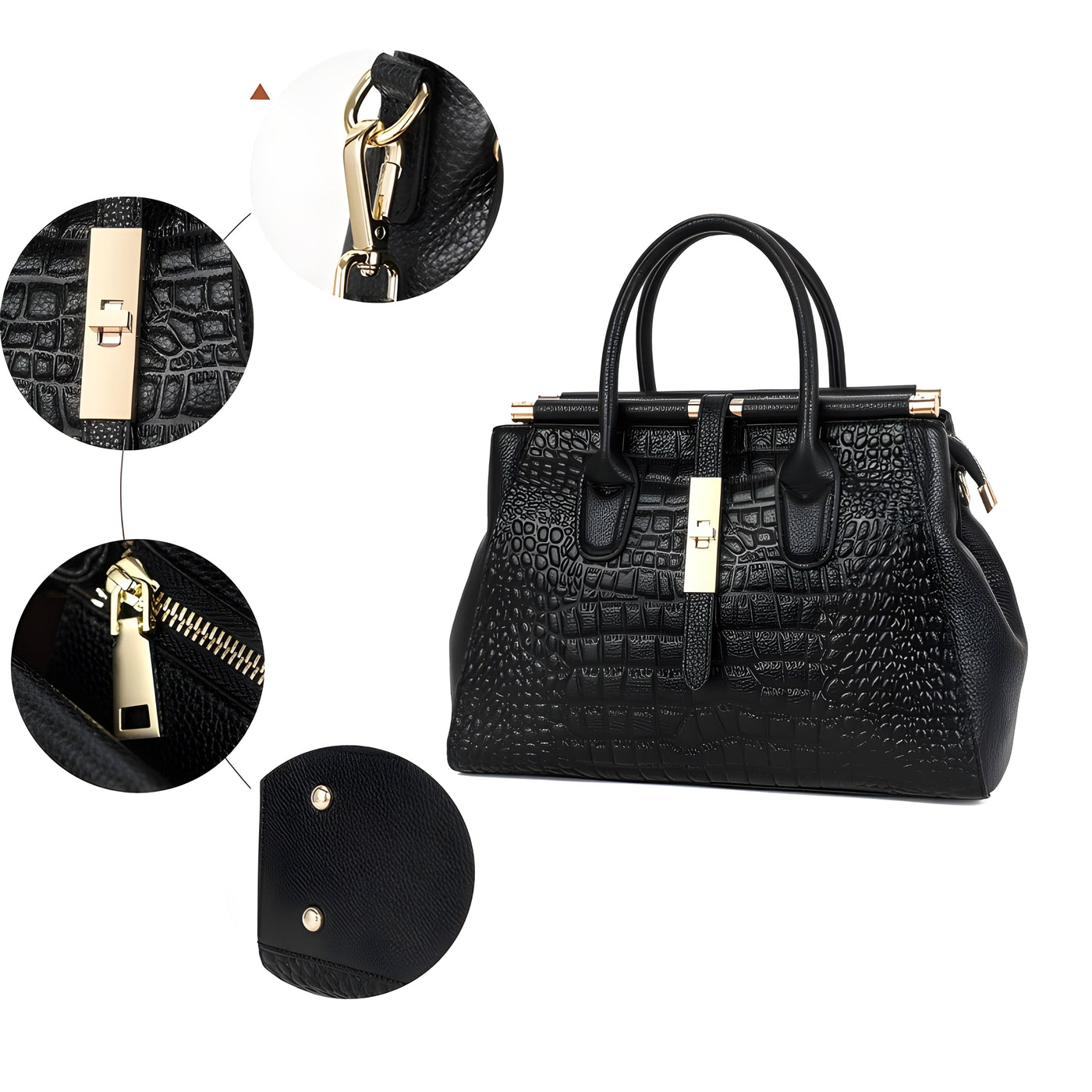 Serena™ Croc Effect Bag