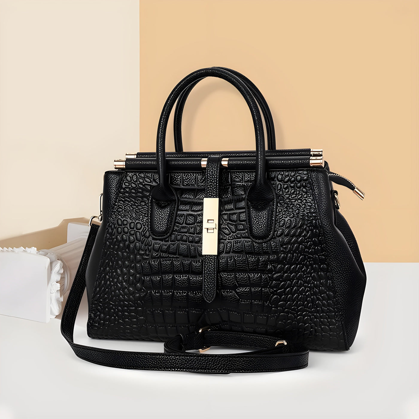 Serena™ Croc Effect Bag