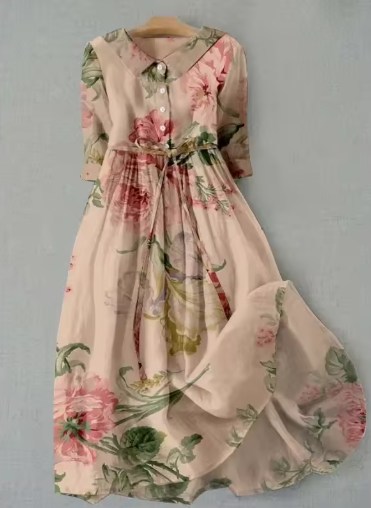Anna™ Floral Elegance Dress