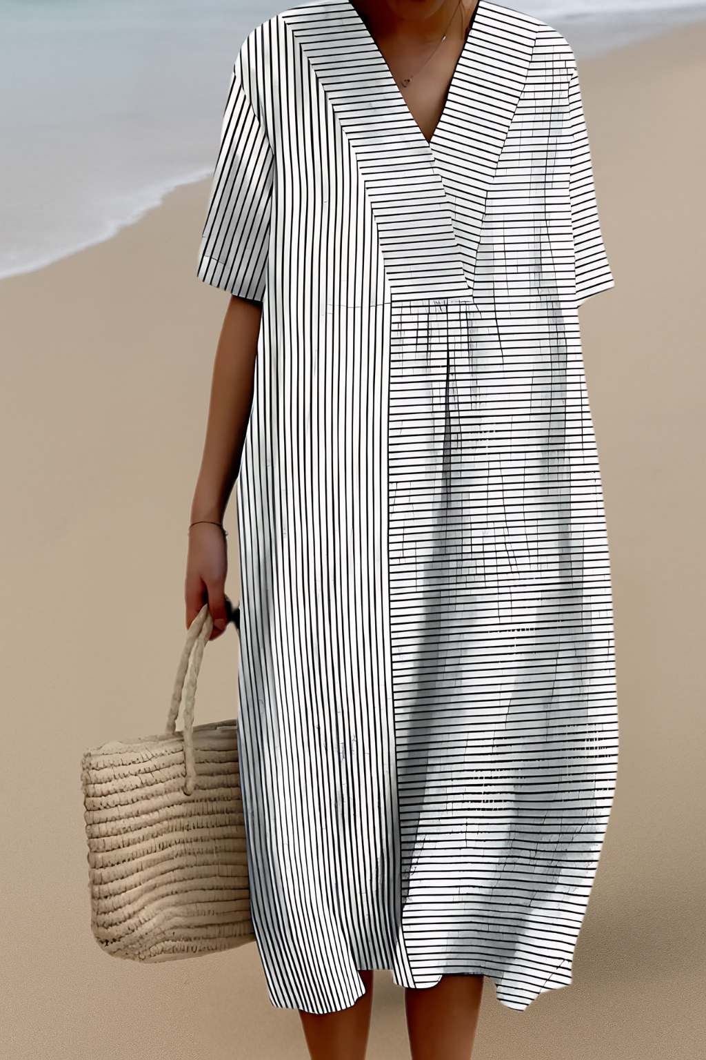 Art-inspired dress – Natural beauty that captivates the eye