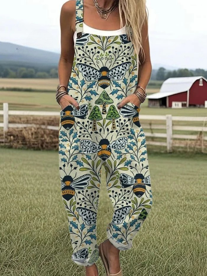 Briva - Lightweight Vintage Jumpsuit