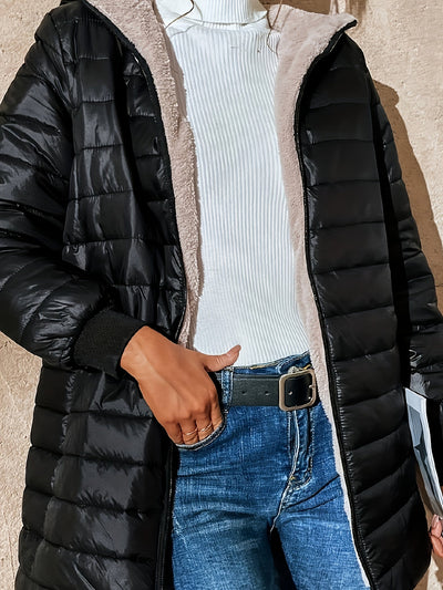 Enrica | Długi płaszcz w stylu casual
