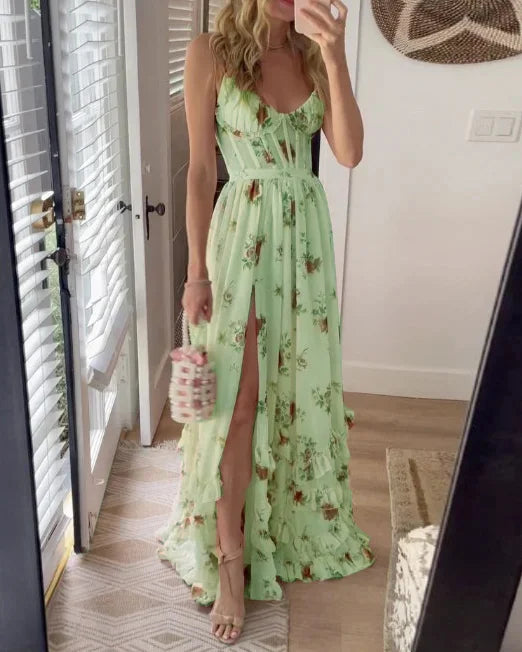 Isabella | Romantic Floral Maxi Dress
