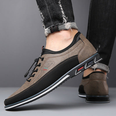 Varenzo™ Handcrafted Vegan leather Oxford shoes
