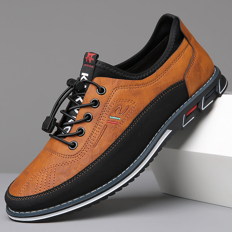 Varenzo™ Handcrafted Vegan leather Oxford shoes