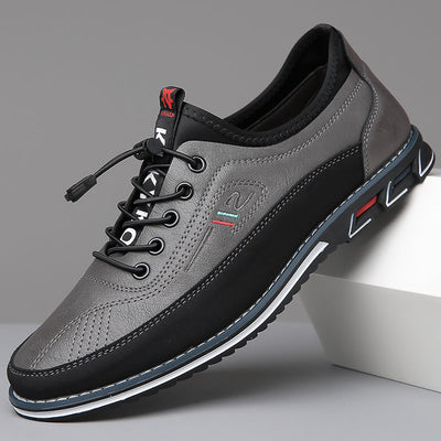 Varenzo™ Handcrafted Vegan leather Oxford shoes