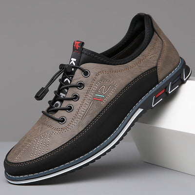 Varenzo™ Handcrafted Vegan leather Oxford shoes