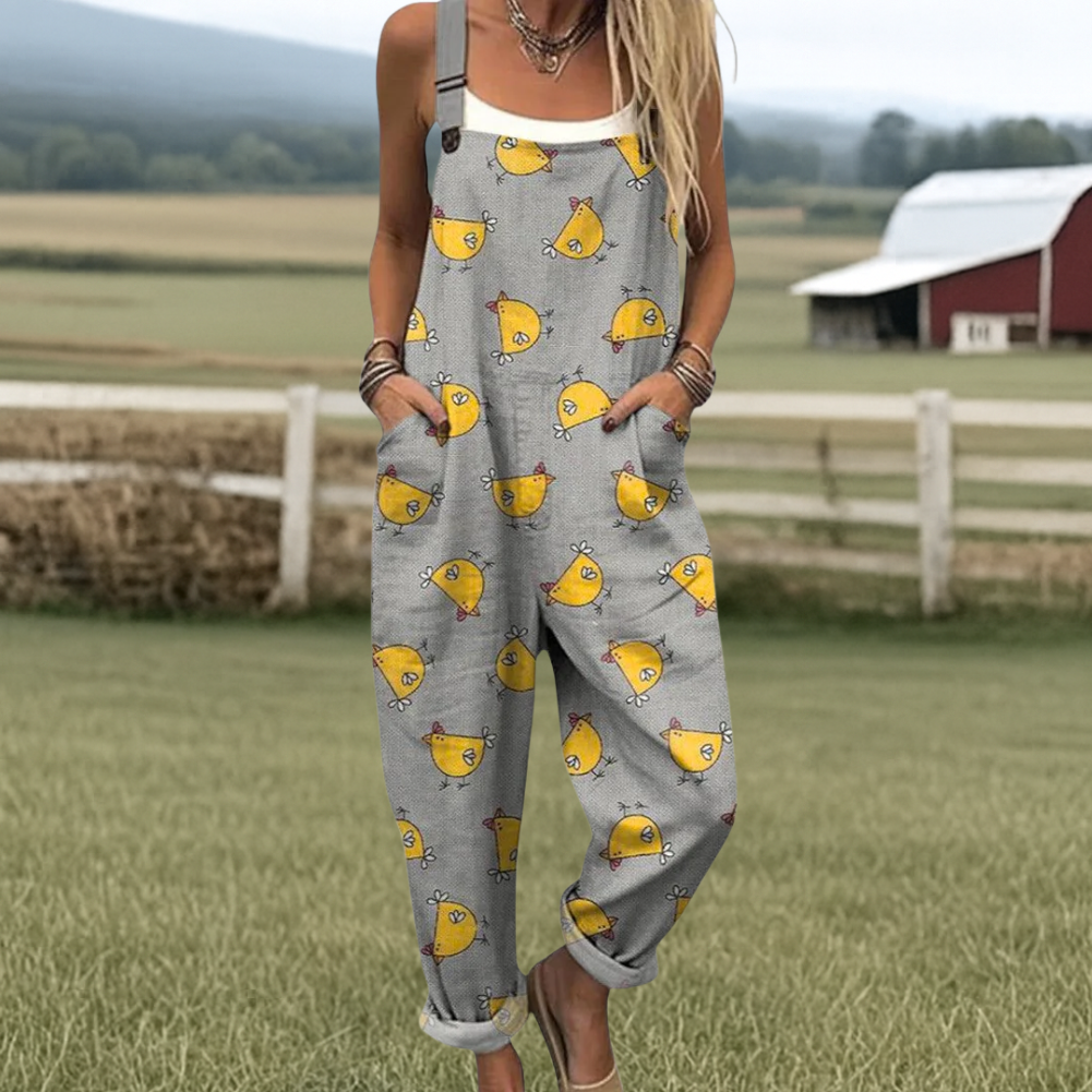 Chloe - Elegant Vintage Jumpsuit
