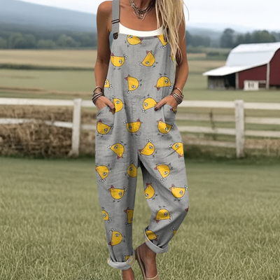 Chloe - Elegant Vintage Jumpsuit