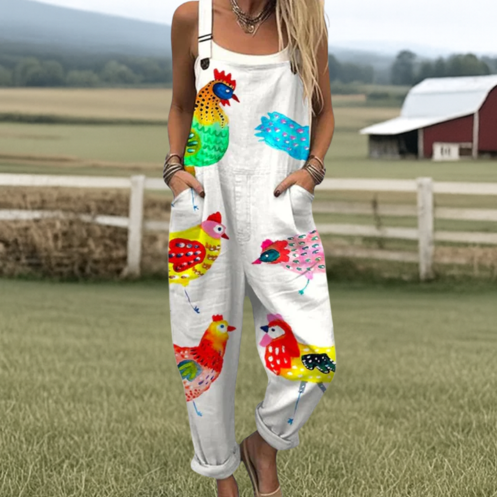 Paloma - Elegant Vintage Jumpsuit