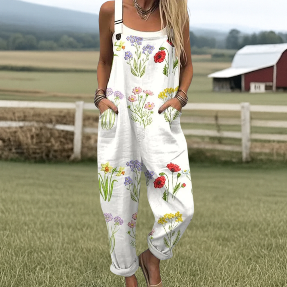 Camille - Elegant Vintage Jumpsuit