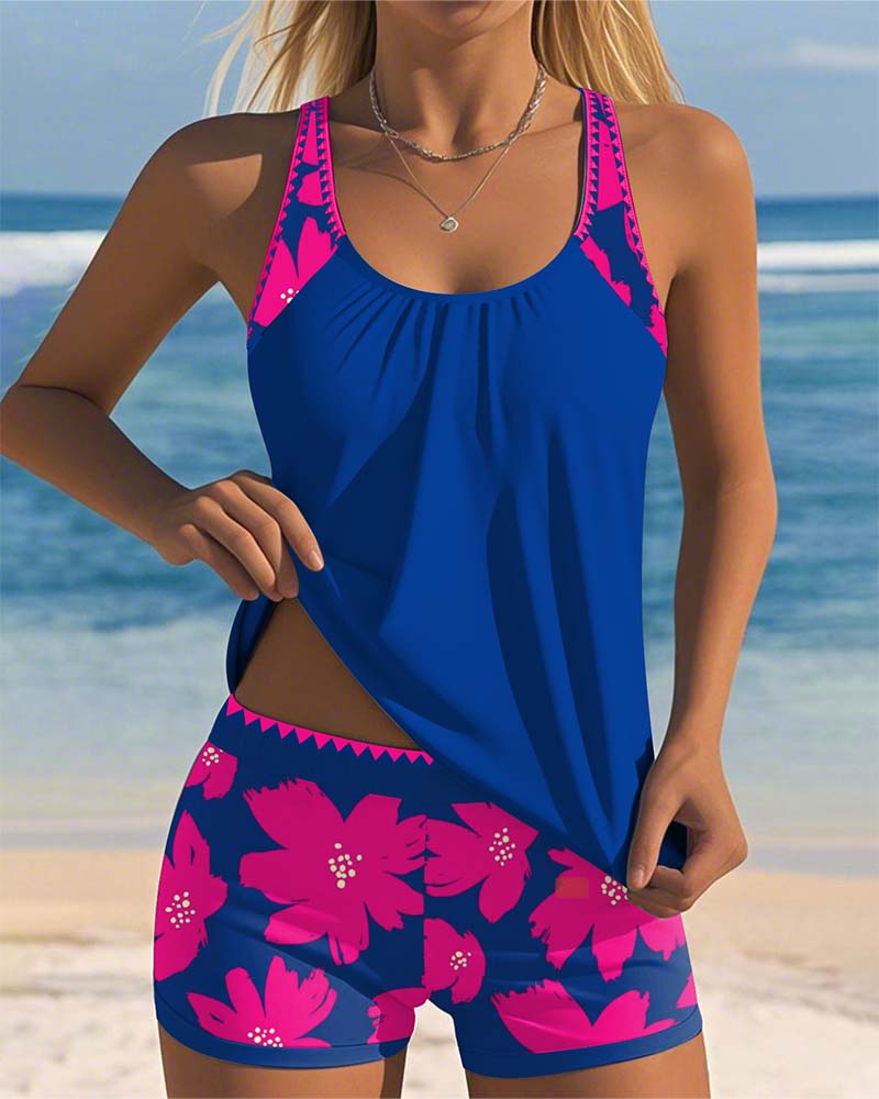 Dahlia – U-Neck Beach Tankini