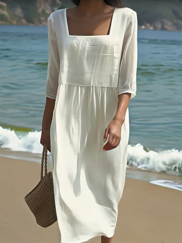 Élora – Casual linen dress