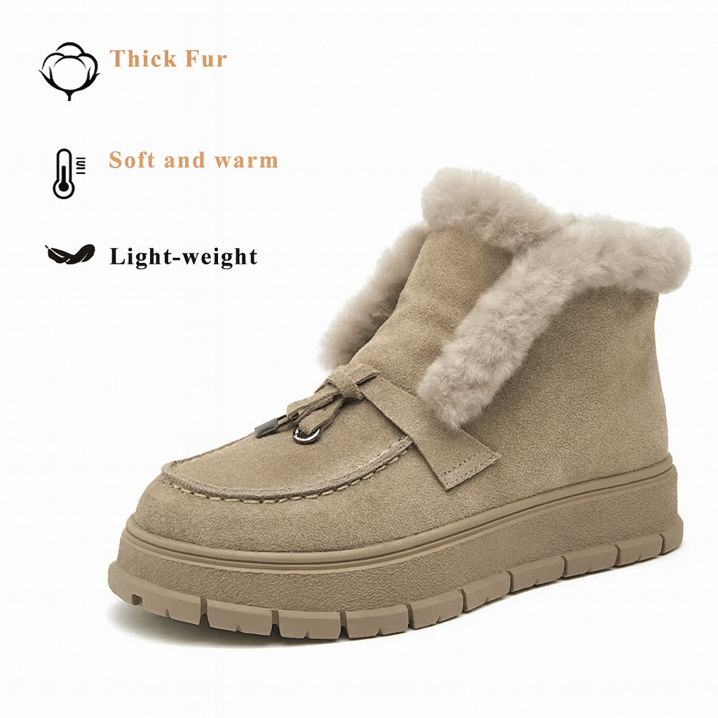 Beau Cozy Suede Winter Boots