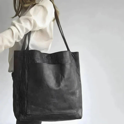 Elysia - Classic Vegan Leather Tote