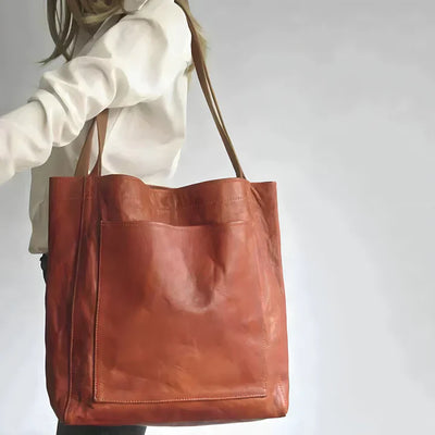 Elysia - Classic Vegan Leather Tote