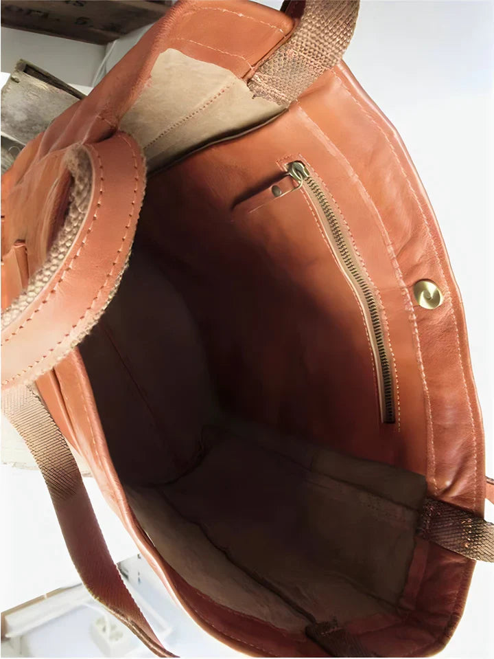 Elysia - Classic Vegan Leather Tote