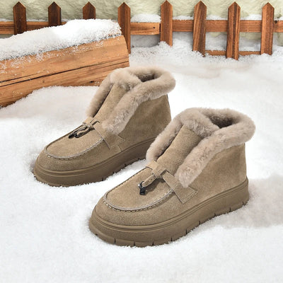 Beau Cozy Suede Winter Boots