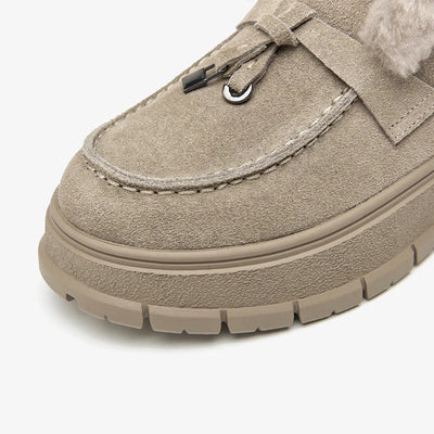 Beau Cozy Suede Winter Boots